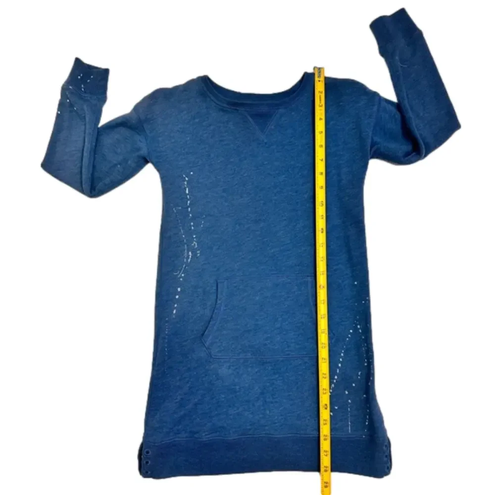 POLO RALPH LAUREN Paint Splash Fleece Dress, Size MEDIUM‎ (8-10)